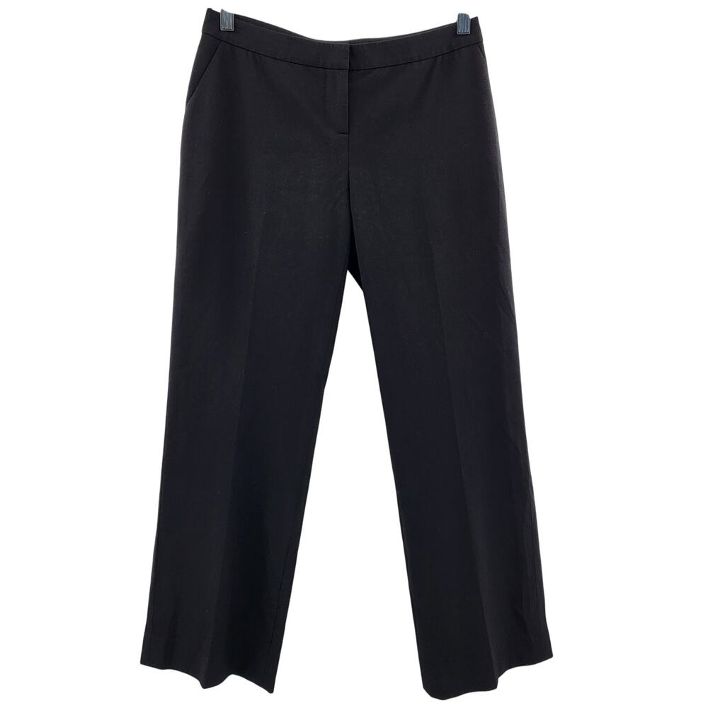 Semantiks Black Trouser Ponte Wool Blend Career Workwear Pants Women's Size 2P